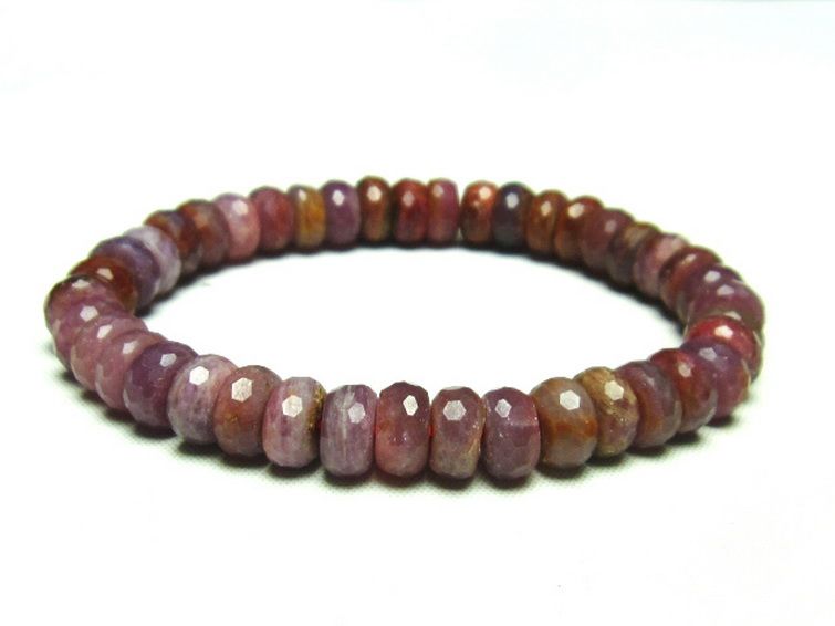 ルビー ブレスレット 9mm [t336-8576] 1枚目