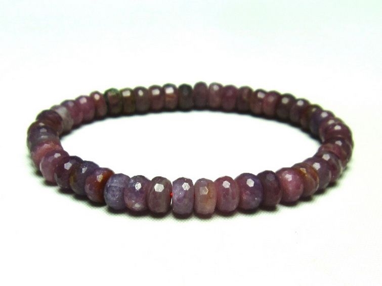 ルビー ブレスレット 7mm [t336-8595] 1枚目