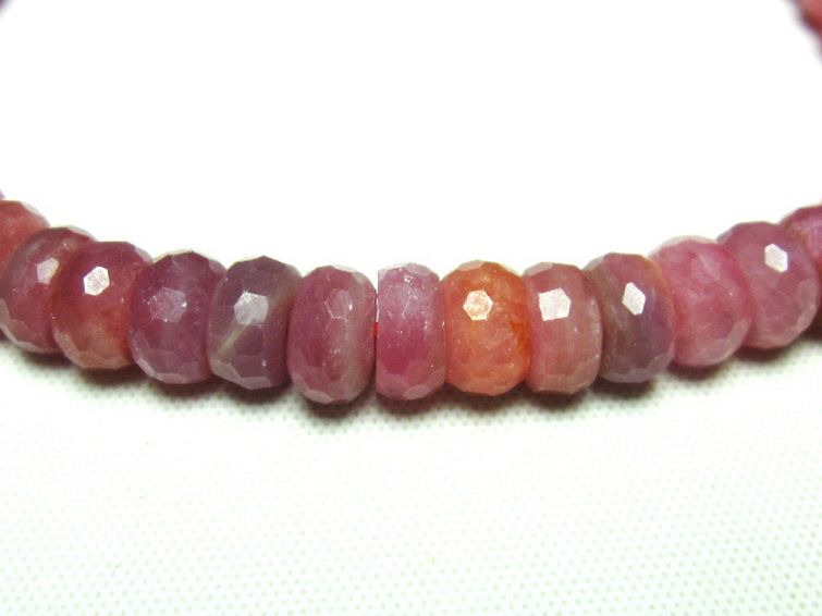 ルビー ブレスレット 7mm [t336-8633] 3枚目