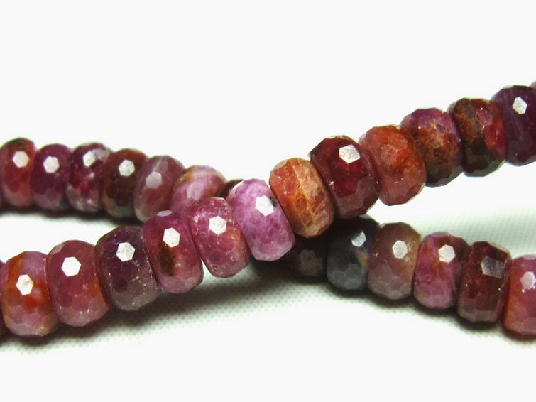 ルビー ブレスレット 7mm [t336-8638] 2枚目