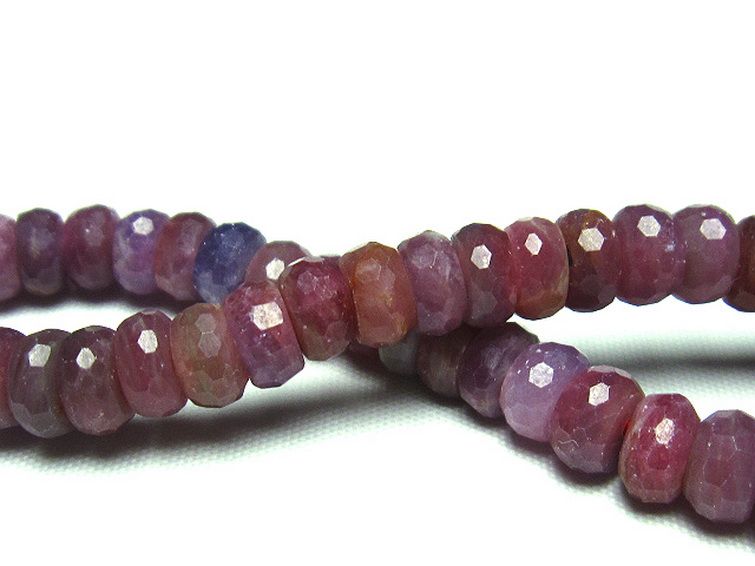 ルビー ブレスレット 7mm [t336-8717] 2枚目