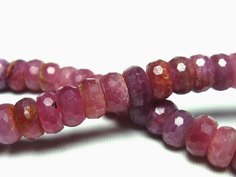 ルビー ブレスレット 7mm [t336-8771] 2枚目