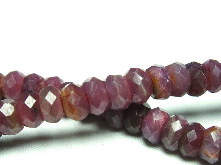 ルビー ブレスレット 7mm [t336-8785] 2枚目