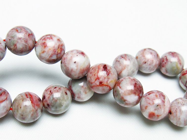 シナバークォーツ　賢者の石 ブレスレット 11mm [t34-13177] 2枚目