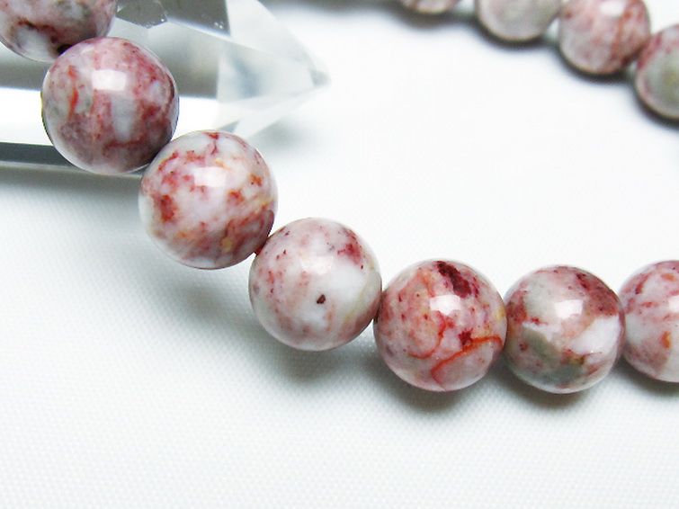 シナバークォーツ　賢者の石 ブレスレット 11mm [t34-13177] 3枚目