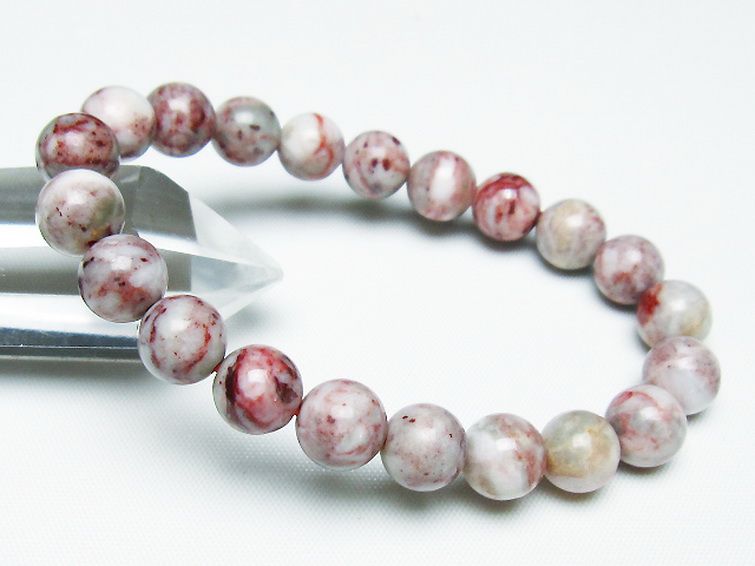 シナバークォーツ　賢者の石 ブレスレット 9mm [t34-13190] 1枚目