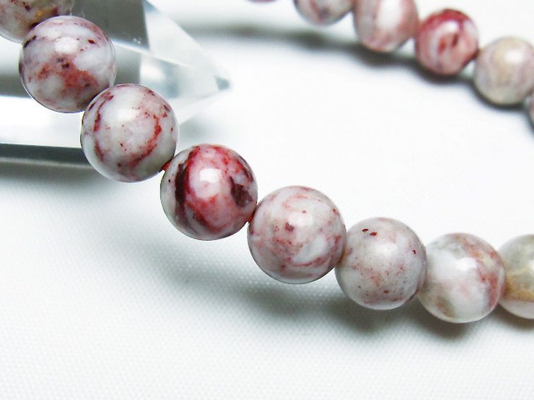 シナバークォーツ　賢者の石 ブレスレット 9mm [t34-13190] 3枚目