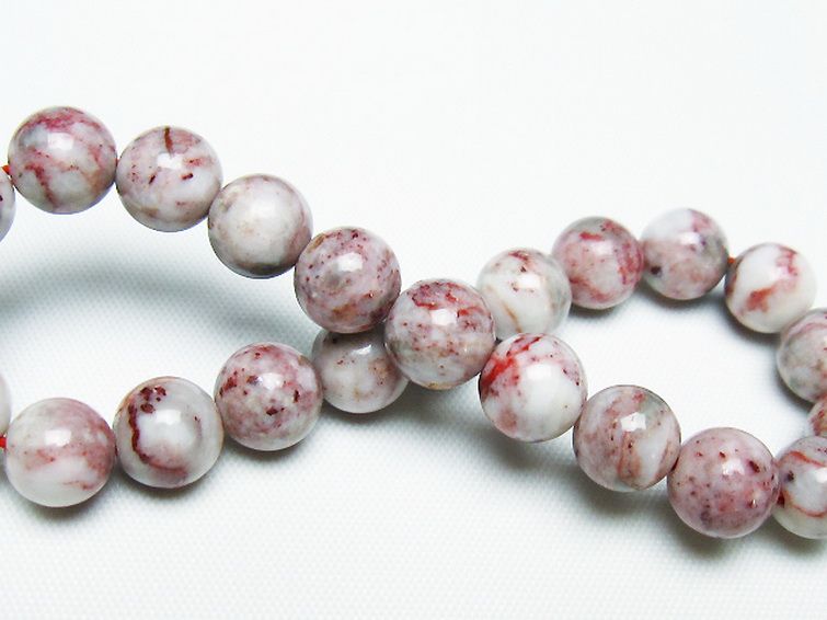 シナバークォーツ　賢者の石 ブレスレット 8mm [t34-13198] 2枚目