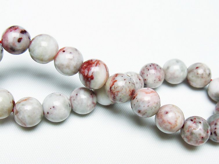 シナバークォーツ　賢者の石 ブレスレット 8mm [t34-13204] 2枚目