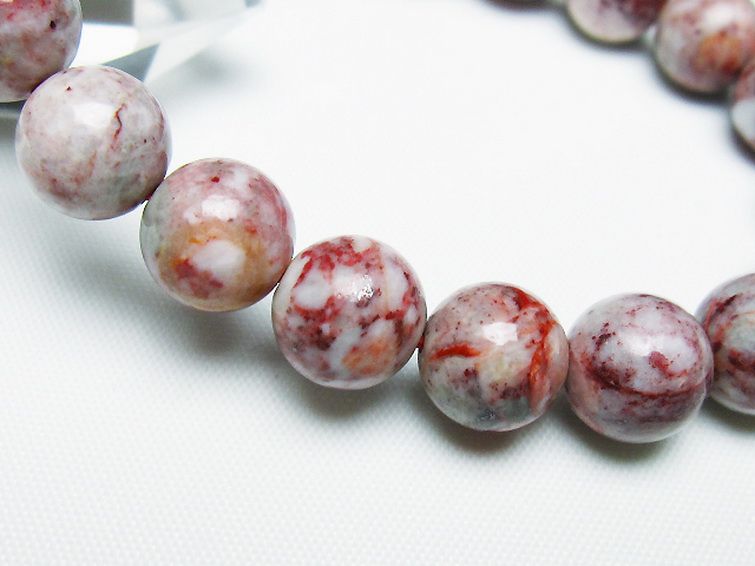 シナバークォーツ　賢者の石 ブレスレット 10mm [t34-13224] 3枚目