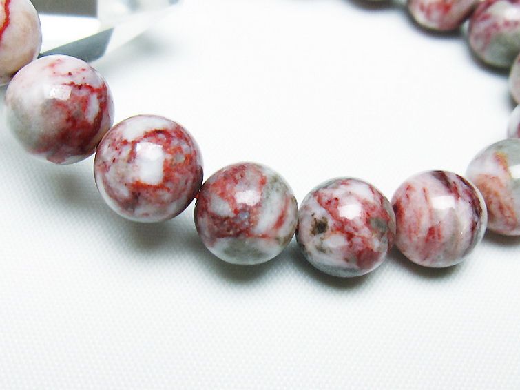 シナバークォーツ　賢者の石 ブレスレット 11mm [t34-13230] 3枚目