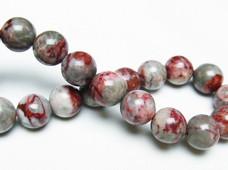 シナバークォーツ　賢者の石 ブレスレット 10mm [t34-13242] 2枚目