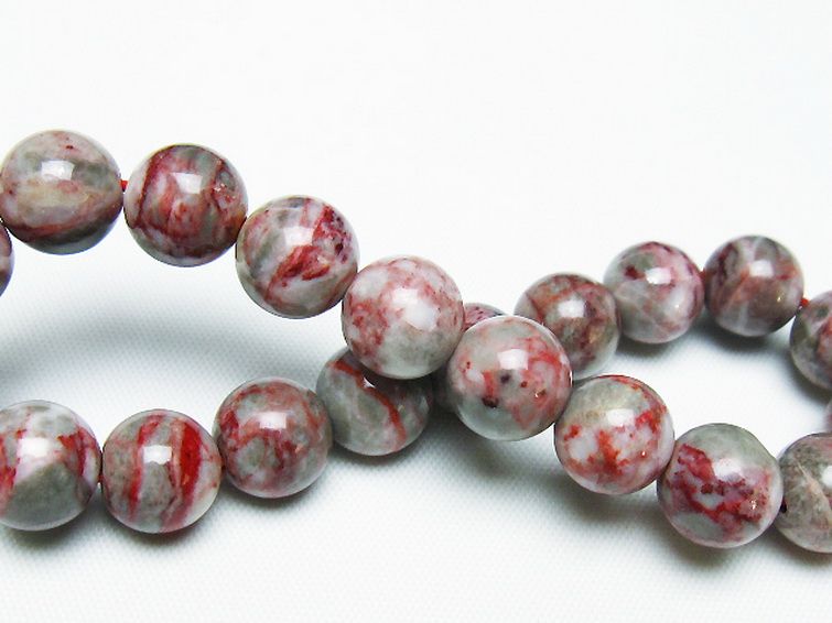 シナバークォーツ　賢者の石 ブレスレット 10mm [t34-13244] 2枚目