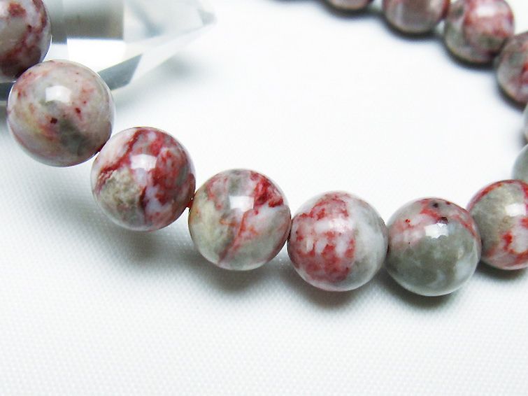 シナバークォーツ　賢者の石 ブレスレット 10mm [t34-13244] 3枚目