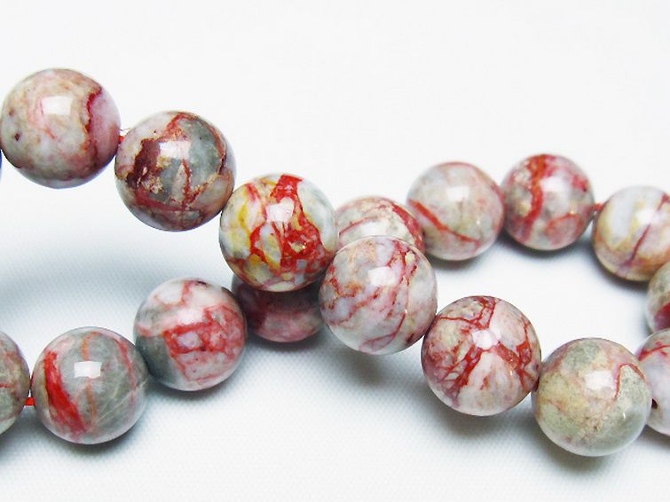 シナバークォーツ　賢者の石 ブレスレット 12mm [t34-13254] 2枚目