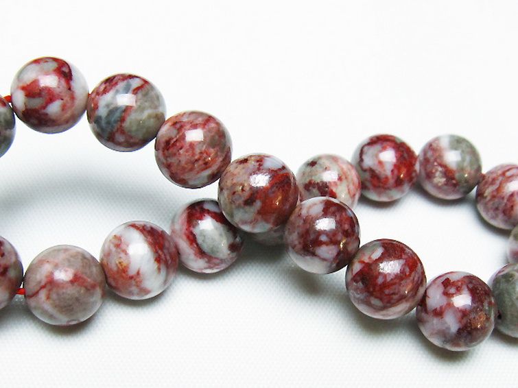 シナバークォーツ　賢者の石 ブレスレット 10mm [t34-13260] 2枚目