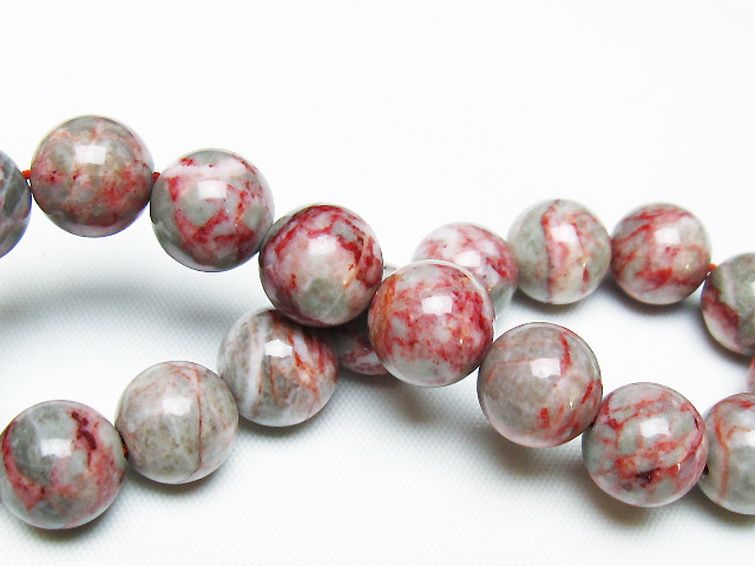 シナバークォーツ　賢者の石 ブレスレット 11mm [t34-13265] 2枚目