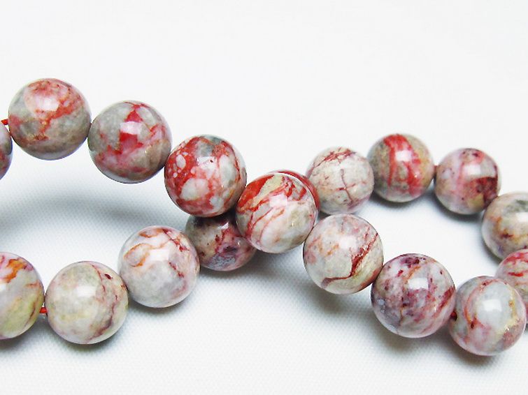 シナバークォーツ　賢者の石 ブレスレット 11mm [t34-13267] 2枚目