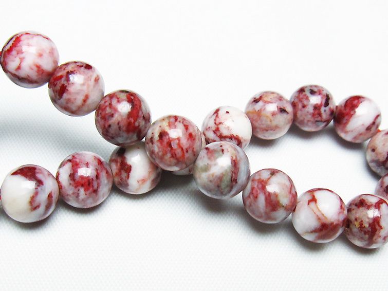 シナバークォーツ　賢者の石 ブレスレット 9mm [t34-13271] 2枚目