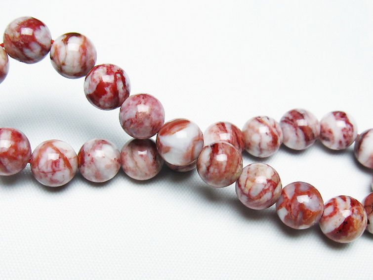 シナバークォーツ　賢者の石 ブレスレット 8mm [t34-13286] 2枚目