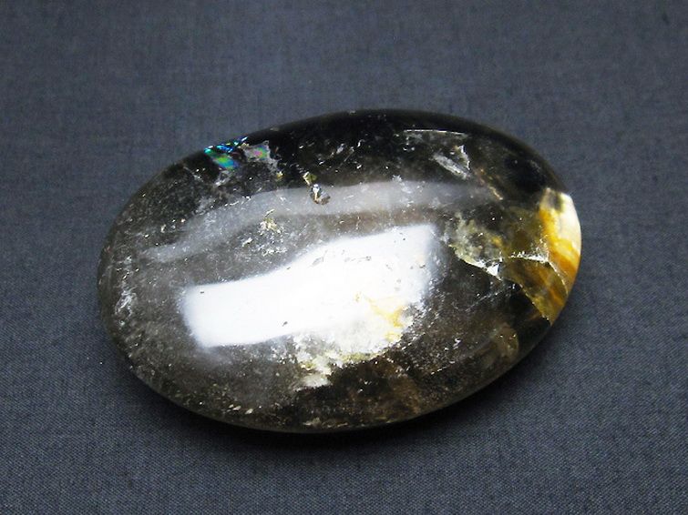 ライトニング水晶 原石[T344-2673] 3枚目