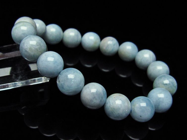 アクアマリン ブレスレット 12mm [T35-17803] 1枚目
