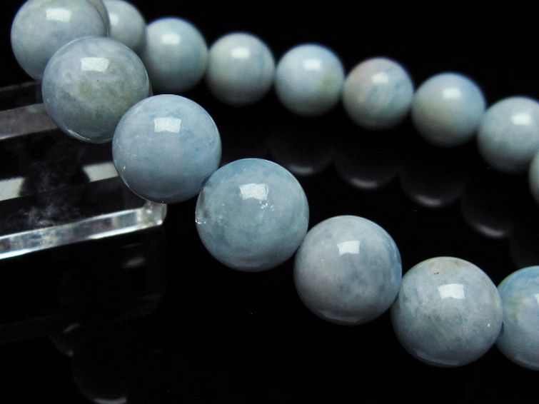 アクアマリン ブレスレット 12mm [T35-17803] 3枚目