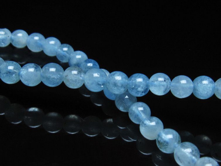 アクアマリン ブレスレット 5mm [T35-20055] 2枚目