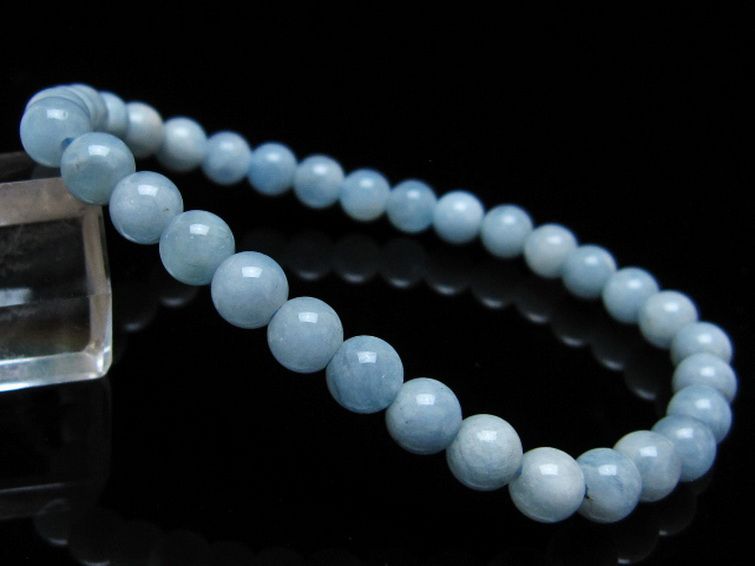 アクアマリン ブレスレット 6mm [T35-20274] 1枚目