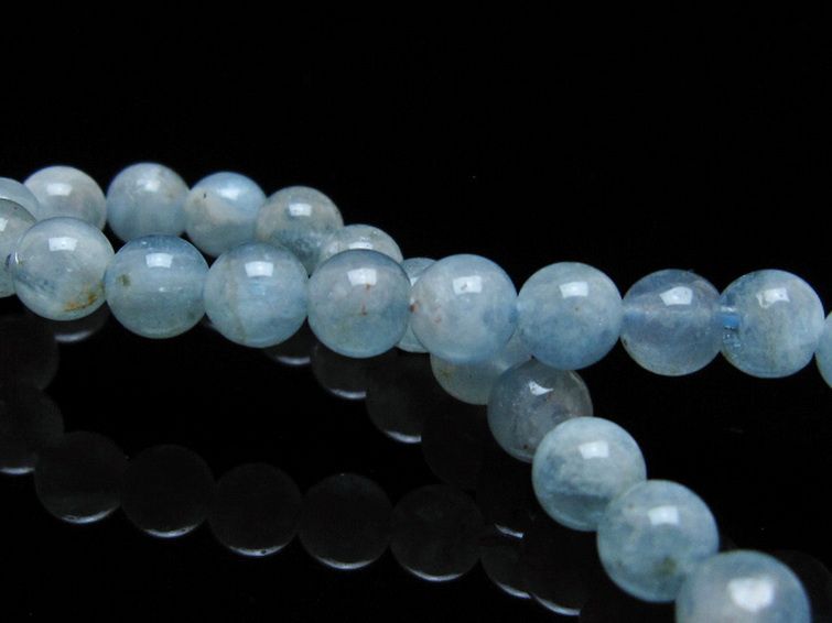 アクアマリン ブレスレット 6mm [T35-20308] 2枚目