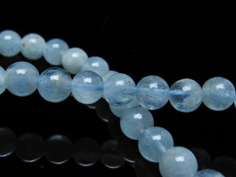 アクアマリン ブレスレット 6mm [T35-20367] 2枚目