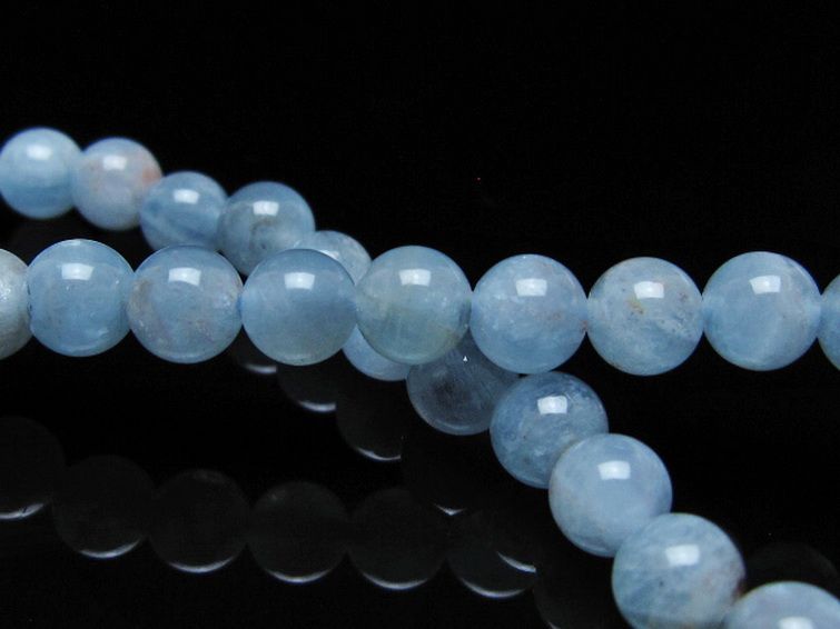 アクアマリン ブレスレット 6mm [t35-20735] 2枚目