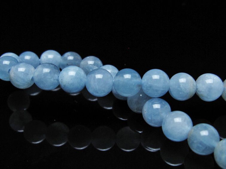 アクアマリン ブレスレット 6mm [T35-20742] 2枚目