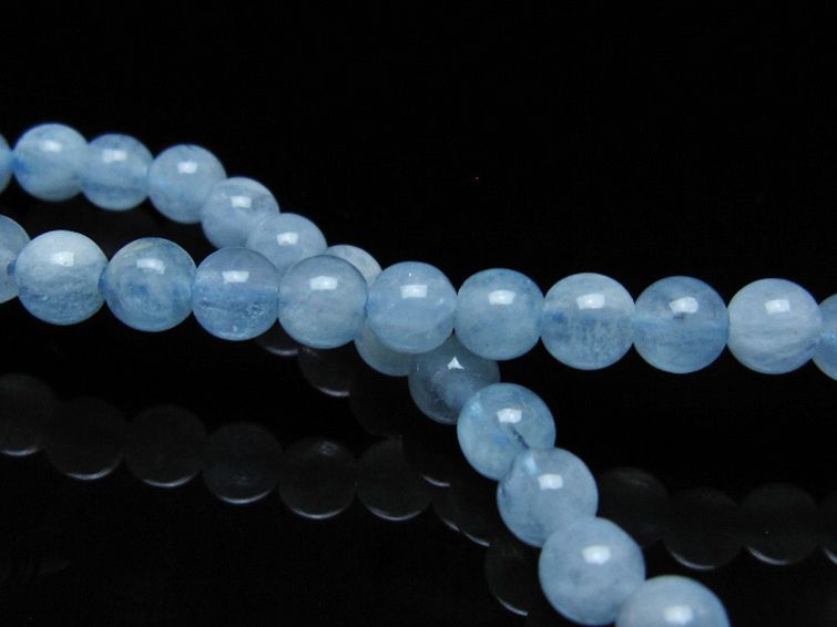 アクアマリン ブレスレット 5mm [t35-20777] 2枚目