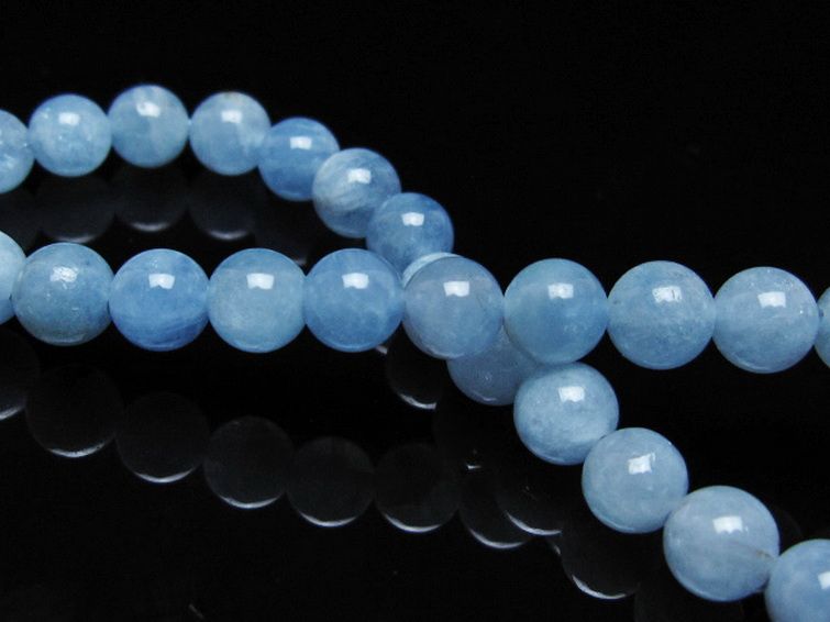 アクアマリン ブレスレット 6mm [t35-20793] 2枚目