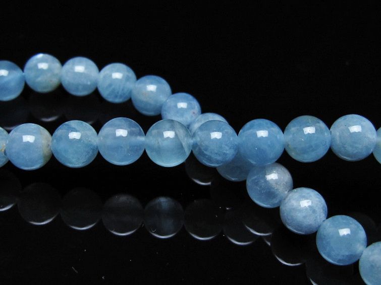 アクアマリン ブレスレット 6mm [T35-20794] 2枚目