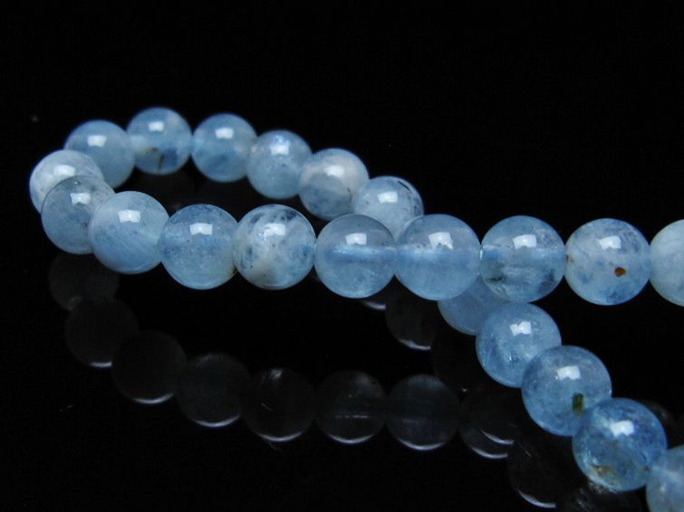 アクアマリン ブレスレット 6mm [T35-20824] 2枚目