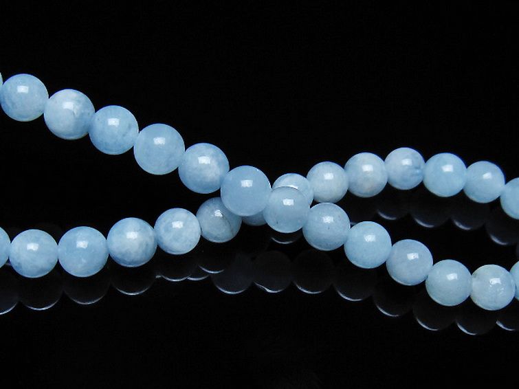アクアマリン ブレスレット 5mm [t35-21053] 2枚目