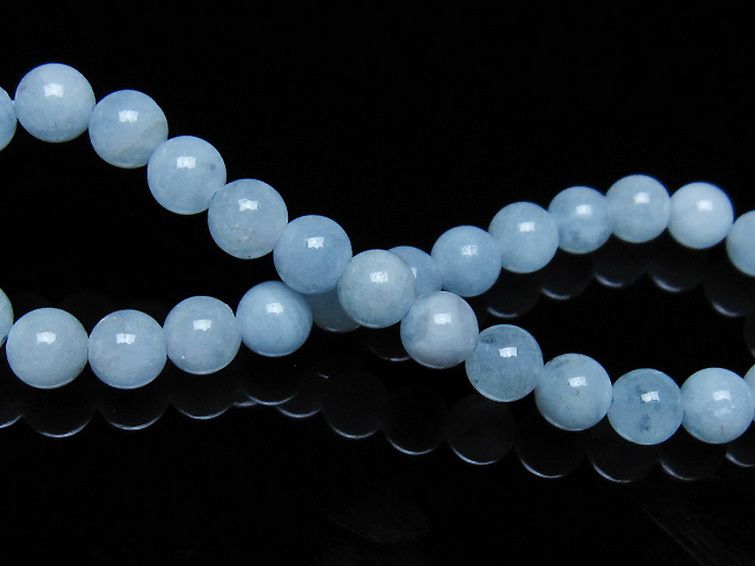 アクアマリン ブレスレット 6mm [t35-21062] 2枚目
