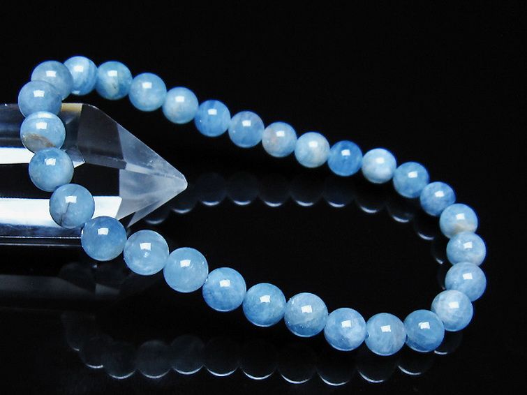 アクアマリン ブレスレット 6mm [t35-21096] 1枚目