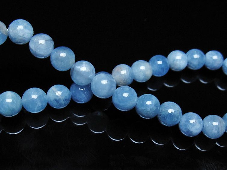 アクアマリン ブレスレット 6mm [t35-21096] 2枚目