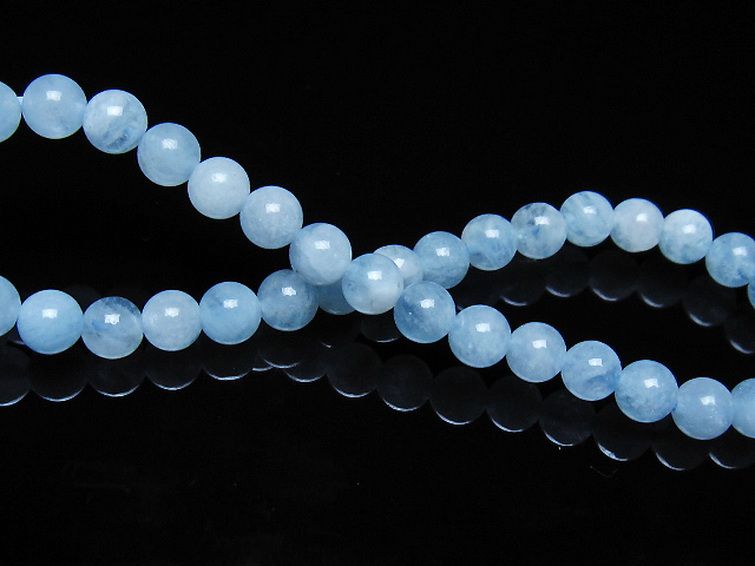 アクアマリン ブレスレット 5mm [t35-21121] 2枚目