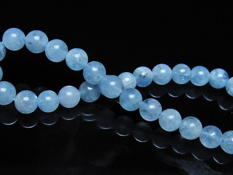 アクアマリン ブレスレット 6mm [t35-21180] 2枚目