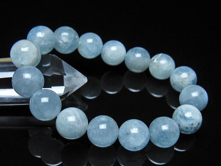 アクアマリン ブレスレット 13mm [t35-21228] 1枚目