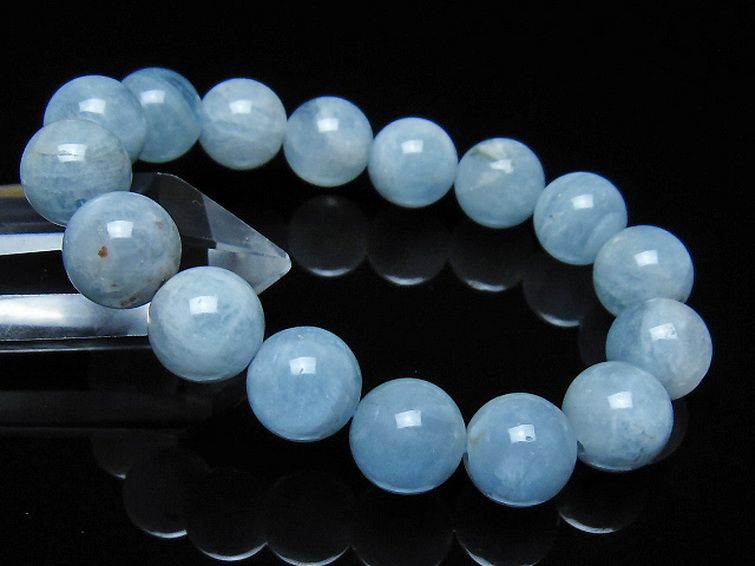 アクアマリン ブレスレット 13mm [t35-21231] 1枚目