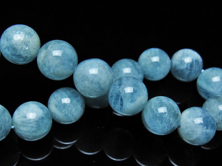 アクアマリン ブレスレット 12mm [t35-21334] 2枚目