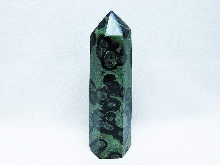 マラカイト 六角柱[T350-1681] 1枚目