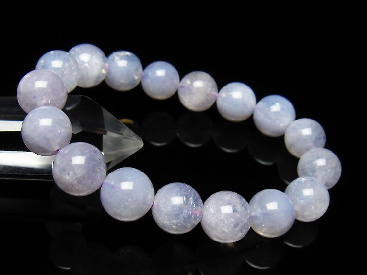 スコロライト（ラベンダークォーツ） ブレスレット 12mm [t352-1670] 1枚目