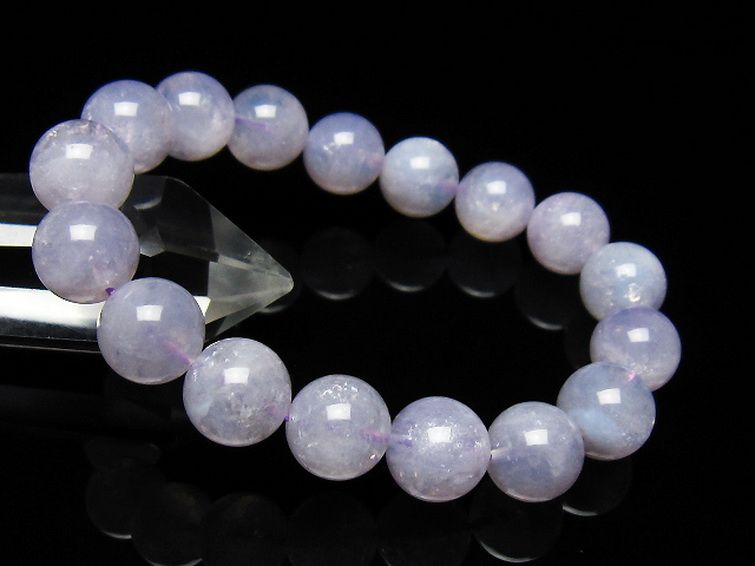 スコロライト（ラベンダークォーツ） ブレスレット 12mm [t352-1675] 1枚目