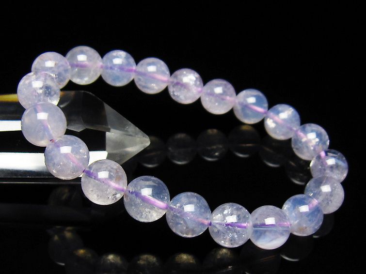 スコロライト（ラベンダークォーツ） ブレスレット 10mm [t352-1682] 1枚目